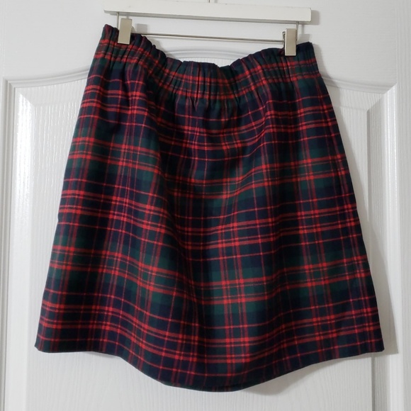 J. Crew Dresses & Skirts - J. Crew Wool Pull-on Skirt in Plaid